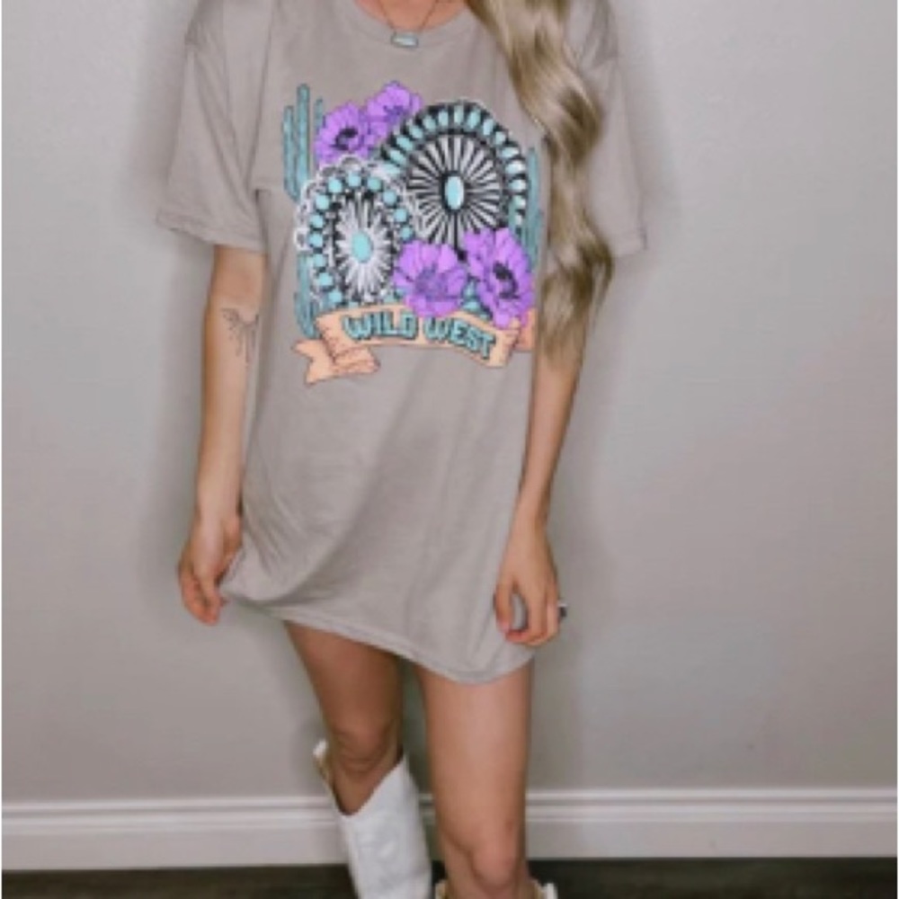 Wild West T-shirt dress